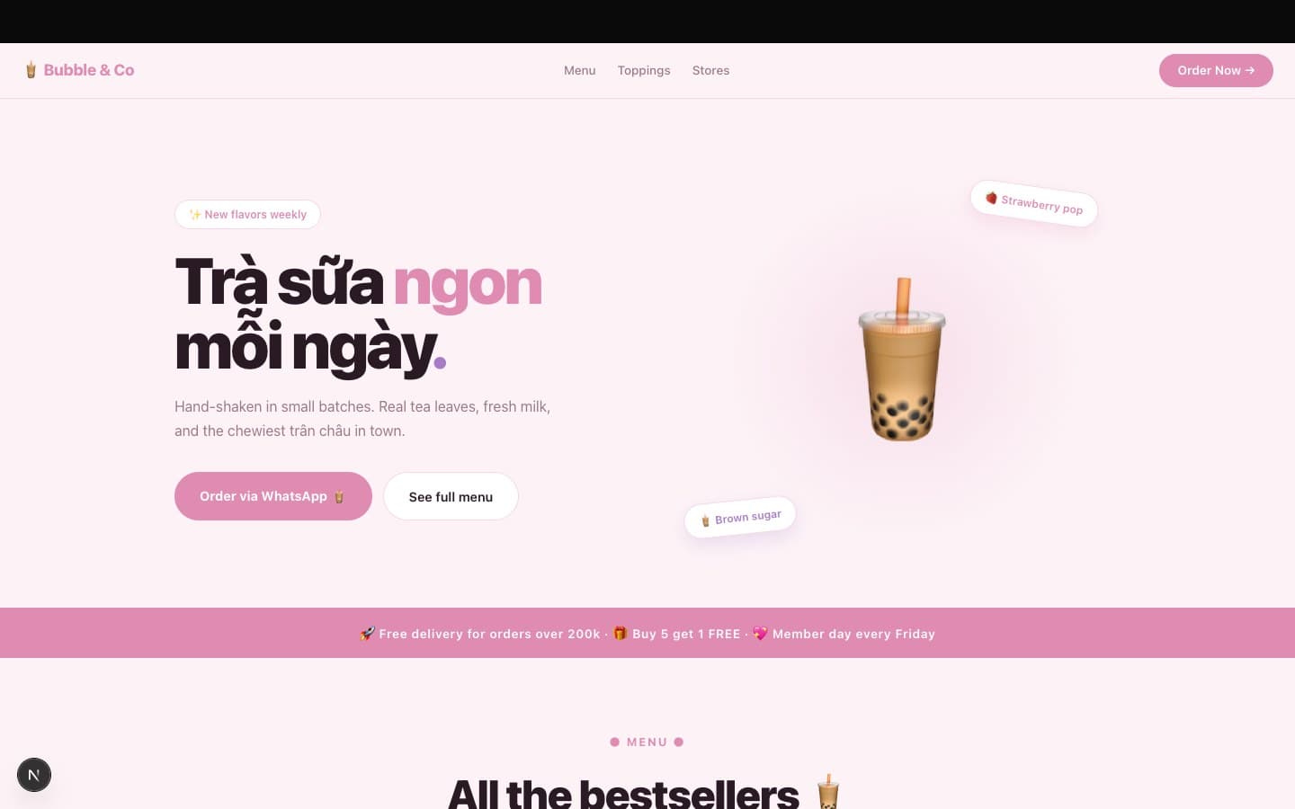 Trà Sữa Pop